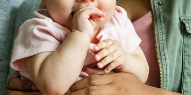 What is the best routine to care for a baby with dry skin?